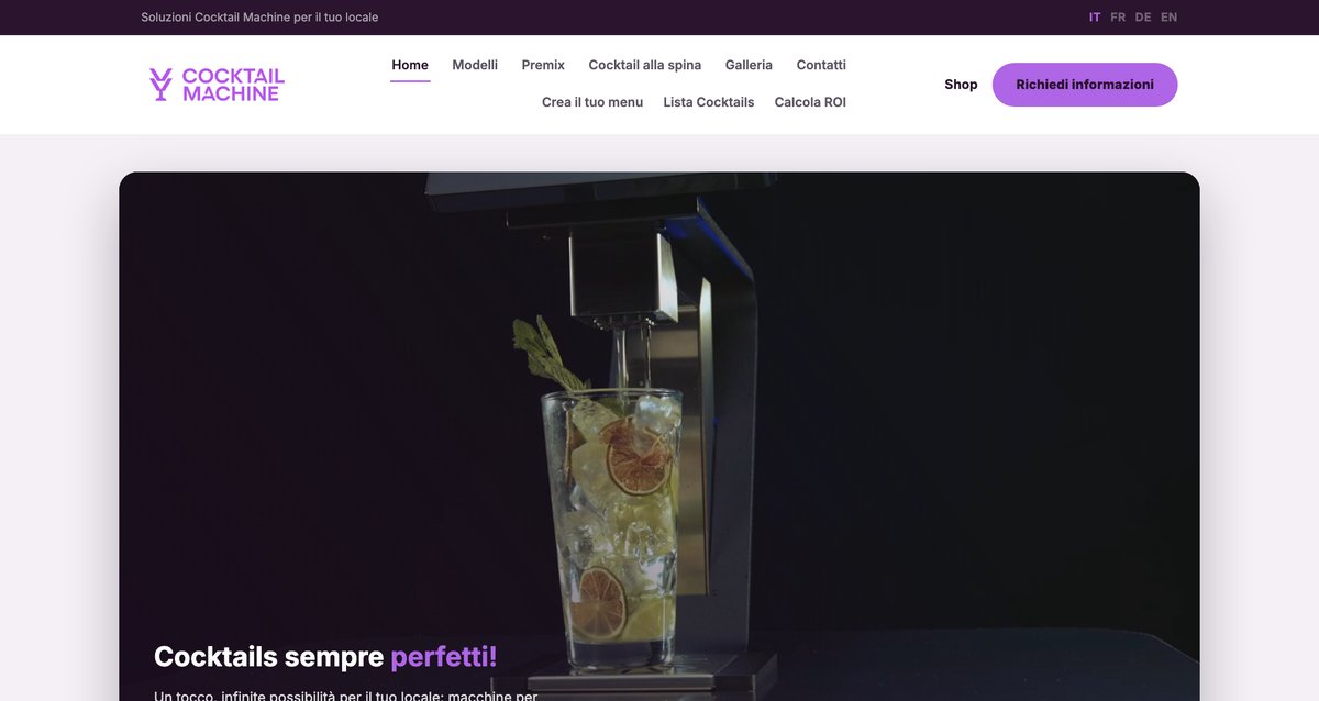 Cocktail Machine